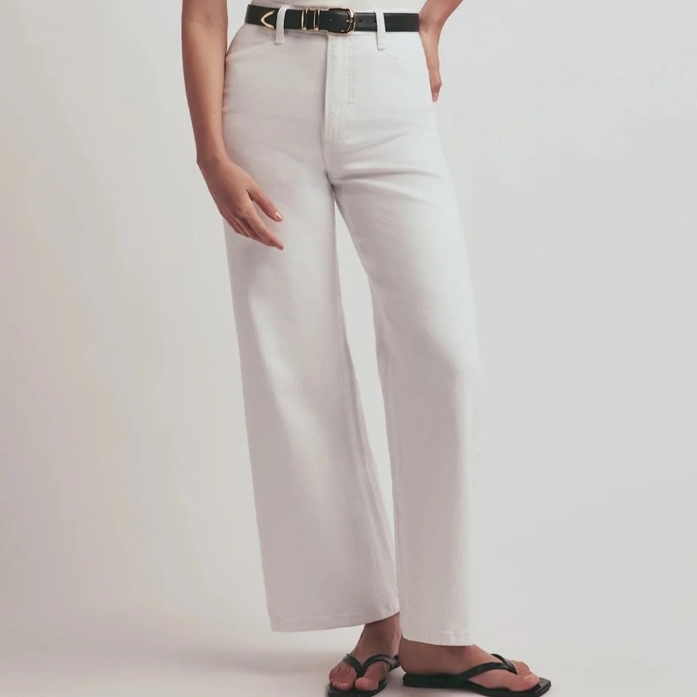 Favorite Daughter THE MISCHA SUPER HIGH RISE WIDE LEG ANKLE Size:33